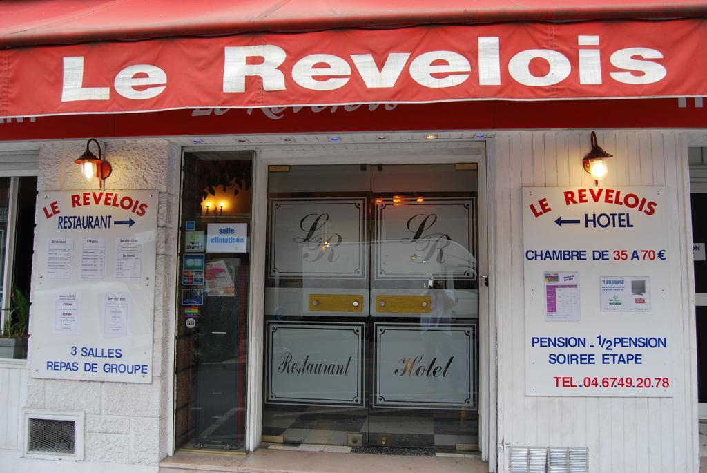 Le Revelois Restaurant Hotel Beziers Luaran gambar